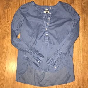*SOLD* LOFT Quarter Button Up Shirt